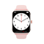 QS11 Orologio sportivo intelligente BT5.2 da 1,91 pollici, supporto per sonno/frequenza cardiaca/ossigeno nel sangue/temperatura/monitoraggio della pressione sanguigna