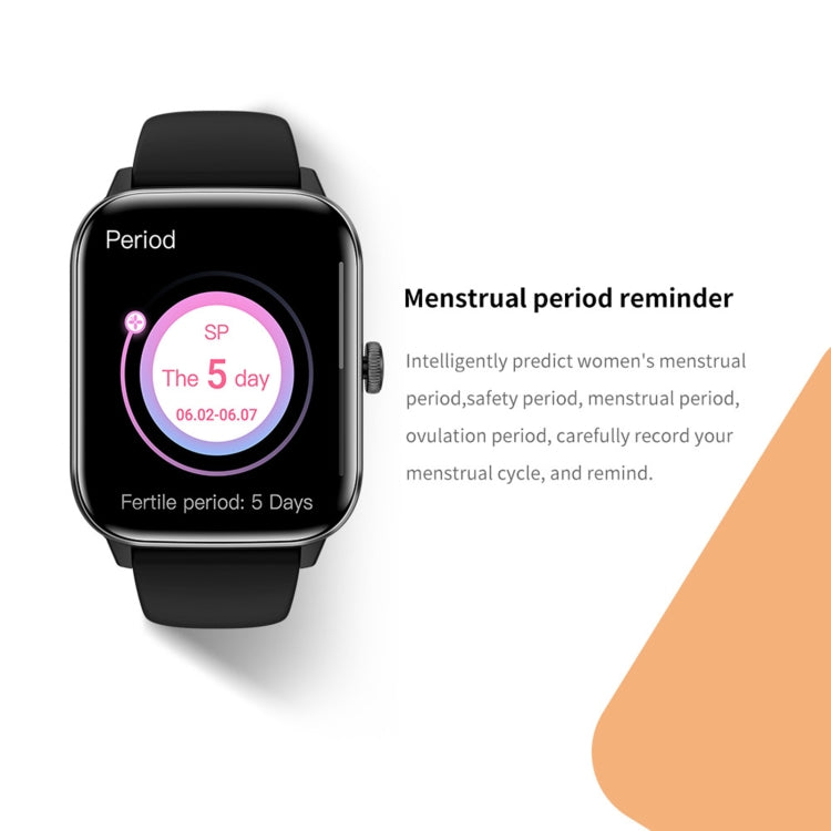 QS11 Orologio sportivo intelligente BT5.2 da 1,91 pollici, supporto per sonno/frequenza cardiaca/ossigeno nel sangue/temperatura/monitoraggio della pressione sanguigna