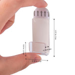 Espositore per dischi in acrilico senza perforazione montato a parete, 6pcs, 18pcs, 30pcs