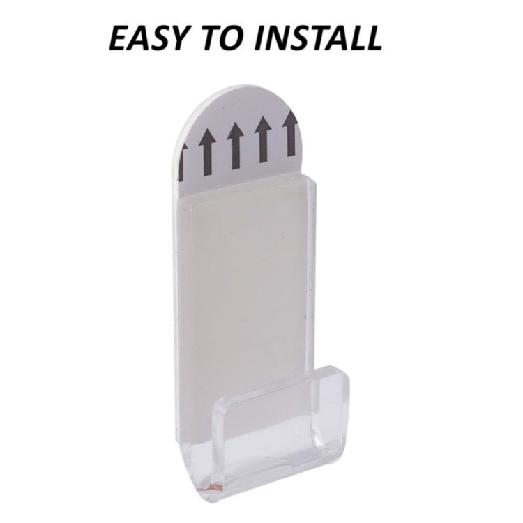Espositore per dischi in acrilico senza perforazione montato a parete, 6pcs, 18pcs, 30pcs