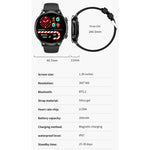 QS40 Orologio sportivo intelligente BT5.2 da 1,39 pollici, supporto chiamata Bluetooth/sonno/ossigeno nel sangue/temperatura/frequenza cardiaca/monitoraggio della pressione sanguigna