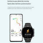 QS40 Orologio sportivo intelligente BT5.2 da 1,39 pollici, supporto chiamata Bluetooth/sonno/ossigeno nel sangue/temperatura/frequenza cardiaca/monitoraggio della pressione sanguigna