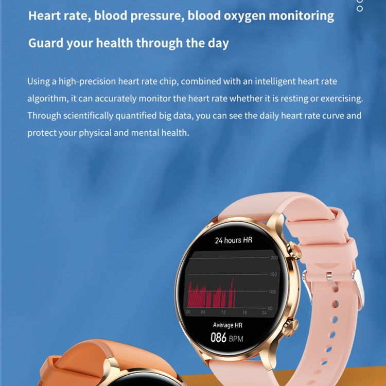 QS40 Orologio sportivo intelligente BT5.2 da 1,39 pollici, supporto chiamata Bluetooth/sonno/ossigeno nel sangue/temperatura/frequenza cardiaca/monitoraggio della pressione sanguigna
