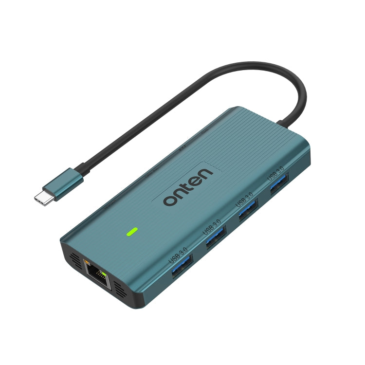 Onten UC962 Docking station HUB multifunzione USB-C/Type-C 10 in 1, UC962