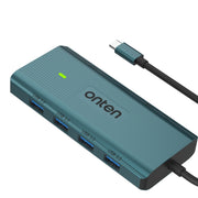 Onten UC962 Docking station HUB multifunzione USB-C/Type-C 10 in 1, UC962