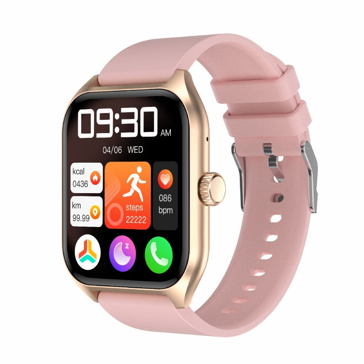 Qx5 Orologio sportivo intelligente BT5.2 da 1,96 pollici, supporto chiamata Bluetooth/sonno/ossigeno nel sangue/temperatura/frequenza cardiaca/monitoraggio della pressione sanguigna
