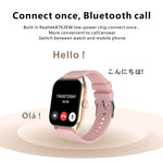 Qx5 Orologio sportivo intelligente BT5.2 da 1,96 pollici, supporto chiamata Bluetooth/sonno/ossigeno nel sangue/temperatura/frequenza cardiaca/monitoraggio della pressione sanguigna