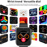 Orologio sportivo intelligente QX7 Pro da 2,0 pollici BT5.2, supporto per chiamate Bluetooth/sonno/glicemia/ossigeno nel sangue/temperatura/frequenza cardiaca/monitoraggio della pressione sanguigna