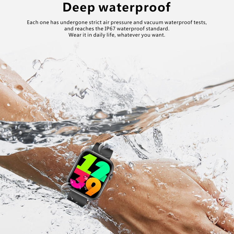 Orologio sportivo intelligente QX7 Pro da 2,0 pollici BT5.2, supporto per chiamate Bluetooth/sonno/glicemia/ossigeno nel sangue/temperatura/frequenza cardiaca/monitoraggio della pressione sanguigna