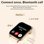 QX9 Orologio sportivo intelligente BT5.2 da 1,96 pollici, supporto per chiamate Bluetooth/sonno/ossigeno nel sangue/frequenza cardiaca/monitoraggio della pressione sanguigna