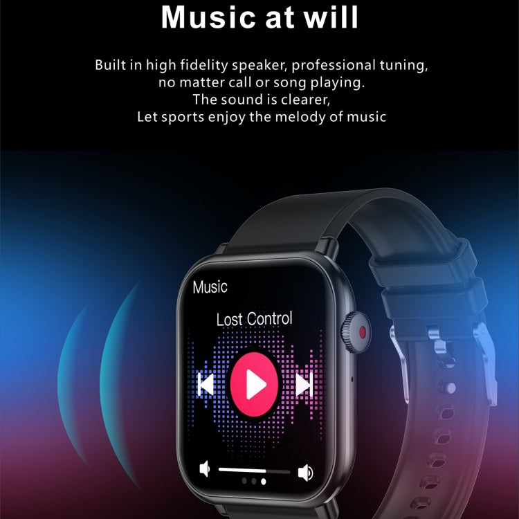 QX9 Orologio sportivo intelligente BT5.2 da 1,96 pollici, supporto per chiamate Bluetooth/sonno/ossigeno nel sangue/frequenza cardiaca/monitoraggio della pressione sanguigna