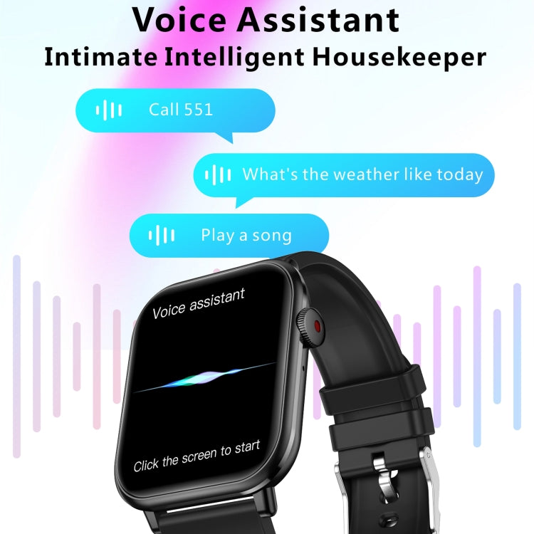 QX9 Orologio sportivo intelligente BT5.2 da 1,96 pollici, supporto per chiamate Bluetooth/sonno/ossigeno nel sangue/frequenza cardiaca/monitoraggio della pressione sanguigna