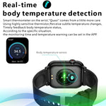 QX9 Orologio sportivo intelligente BT5.2 da 1,96 pollici, supporto per chiamate Bluetooth/sonno/ossigeno nel sangue/frequenza cardiaca/monitoraggio della pressione sanguigna