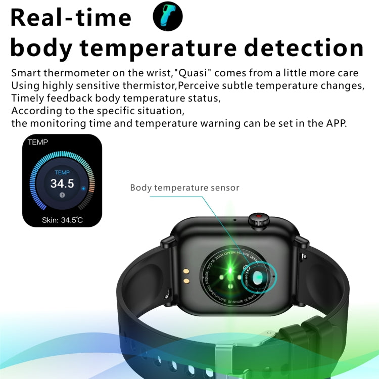 QX9 Orologio sportivo intelligente BT5.2 da 1,96 pollici, supporto per chiamate Bluetooth/sonno/ossigeno nel sangue/frequenza cardiaca/monitoraggio della pressione sanguigna