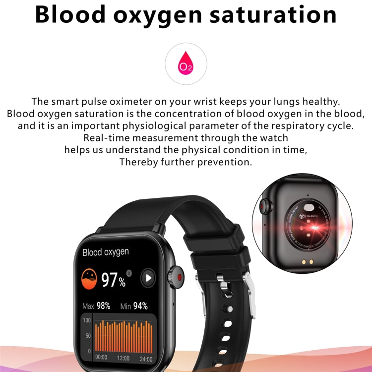 QX9 Orologio sportivo intelligente BT5.2 da 1,96 pollici, supporto per chiamate Bluetooth/sonno/ossigeno nel sangue/frequenza cardiaca/monitoraggio della pressione sanguigna