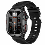 QX11 Orologio sportivo intelligente BT5.2 da 1,96 pollici, supporto per chiamate Bluetooth/sonno/ossigeno nel sangue/frequenza cardiaca/monitoraggio della pressione sanguigna