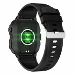 QX11 Orologio sportivo intelligente BT5.2 da 1,96 pollici, supporto per chiamate Bluetooth/sonno/ossigeno nel sangue/frequenza cardiaca/monitoraggio della pressione sanguigna