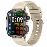QX11 Orologio sportivo intelligente BT5.2 da 1,96 pollici, supporto per chiamate Bluetooth/sonno/ossigeno nel sangue/frequenza cardiaca/monitoraggio della pressione sanguigna