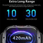 QX11 Orologio sportivo intelligente BT5.2 da 1,96 pollici, supporto per chiamate Bluetooth/sonno/ossigeno nel sangue/frequenza cardiaca/monitoraggio della pressione sanguigna