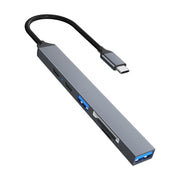 ADS-807 PD100 6 in 1 da tipo C a PD100W + USB 3.0 + USB 2.0 + docking station HUB SD/TF, ADS-807