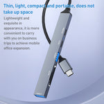ADS-807 PD100 6 in 1 da tipo C a PD100W + USB 3.0 + USB 2.0 + docking station HUB SD/TF, ADS-807