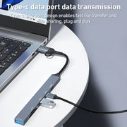 ADS-807D 6 in 1 USB + Tipo C a PD100W + USB 3.0/2.0 + Docking station HUB SD/TF, ADS-807D