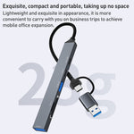 ADS-807D 6 in 1 USB + Tipo C a PD100W + USB 3.0/2.0 + Docking station HUB SD/TF, ADS-807D