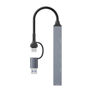 ADS-809D 5 in 1 USB + Tipo C a PD100W + USB 3.0/2.0 + Docking station HUB Tipo C, ADS-809D
