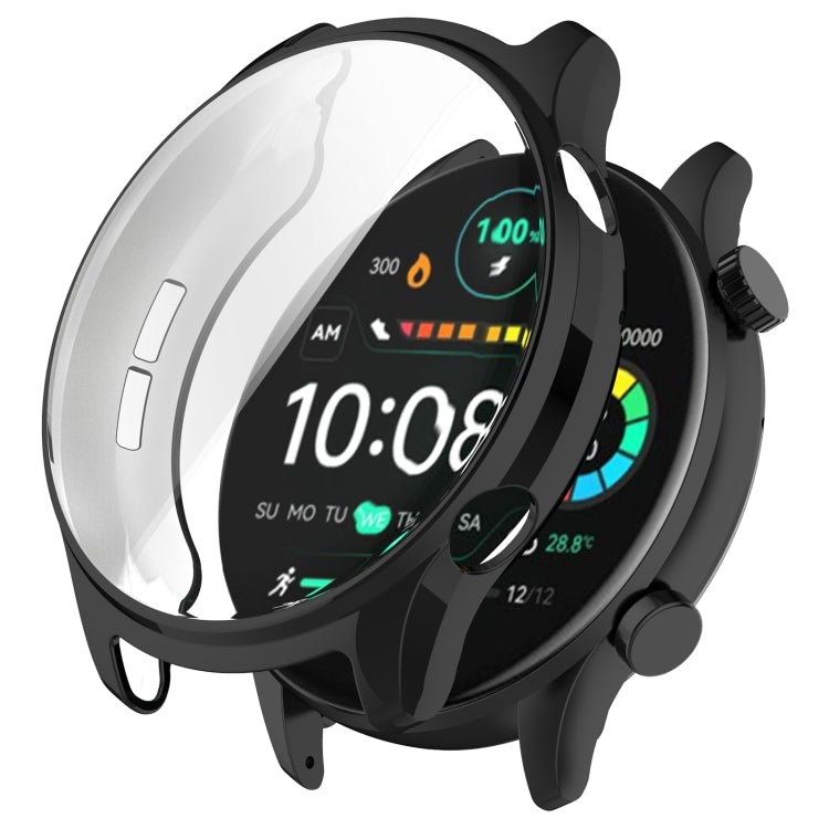Custodia protettiva per orologio elettrolitico in TPU a copertura totale, For Xiaomi HayLou GST / GST Lite, For Xiaomi HayLou Solar Lite, For Xiaomi HayLou RS4 Plus LS11 / LS12, For Xiaomi HayLou RT3 / Solar Plus LS16, For Xiaomi HayLou Smart Watch 2 Pro