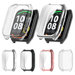 Custodia protettiva per orologio elettrolitico in TPU a copertura totale, For Xiaomi HayLou GST / GST Lite, For Xiaomi HayLou Solar Lite, For Xiaomi HayLou RS4 Plus LS11 / LS12, For Xiaomi HayLou RT3 / Solar Plus LS16, For Xiaomi HayLou Smart Watch 2 Pro