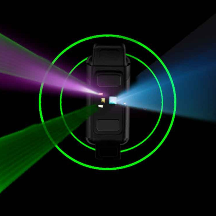 Il braccialetto intelligente con schermo TFT HD SPOVAN H03 da 1,14 pollici supporta il monitoraggio dell'ossigeno nel sangue