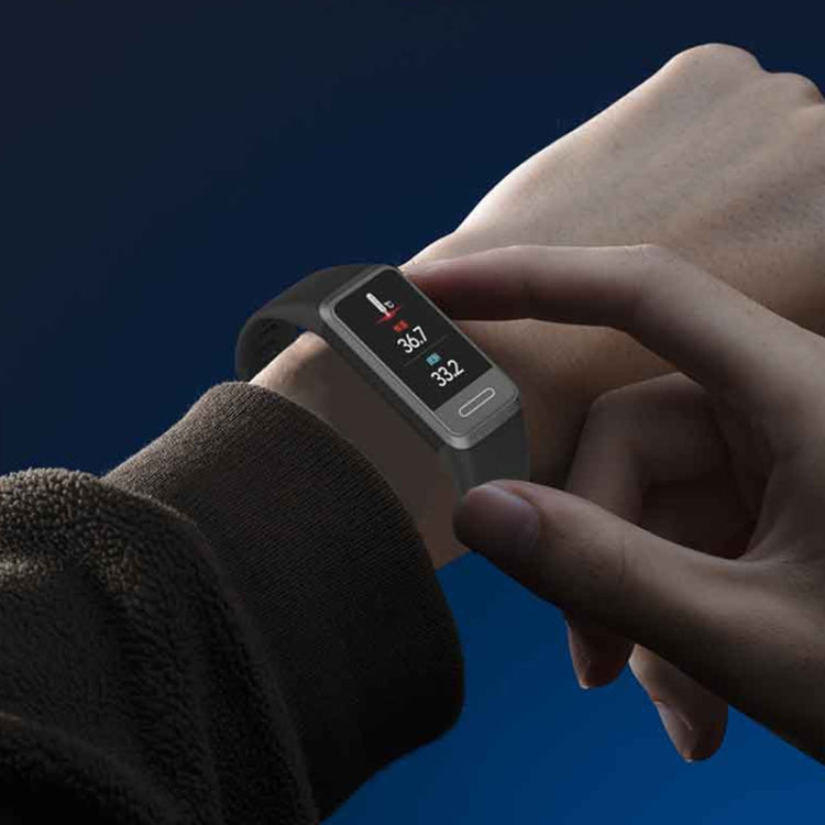 Il braccialetto intelligente con schermo TFT HD SPOVAN H03 da 1,14 pollici supporta il monitoraggio dell'ossigeno nel sangue