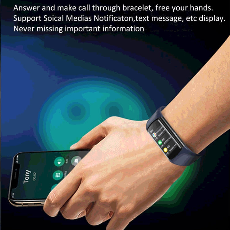 Il braccialetto intelligente con schermo TFT HD SPOVAN H8 da 1,47 pollici supporta chiamate Bluetooth/monitoraggio dell'ossigeno nel sangue