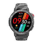 Smartwatch Bluetooth con schermo rotondo da 1,6 pollici C22, supporto per il monitoraggio della salute e 24 modalità sportive