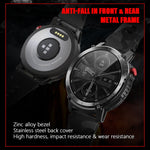 Smartwatch Bluetooth con schermo rotondo da 1,6 pollici C22, supporto per il monitoraggio della salute e 24 modalità sportive