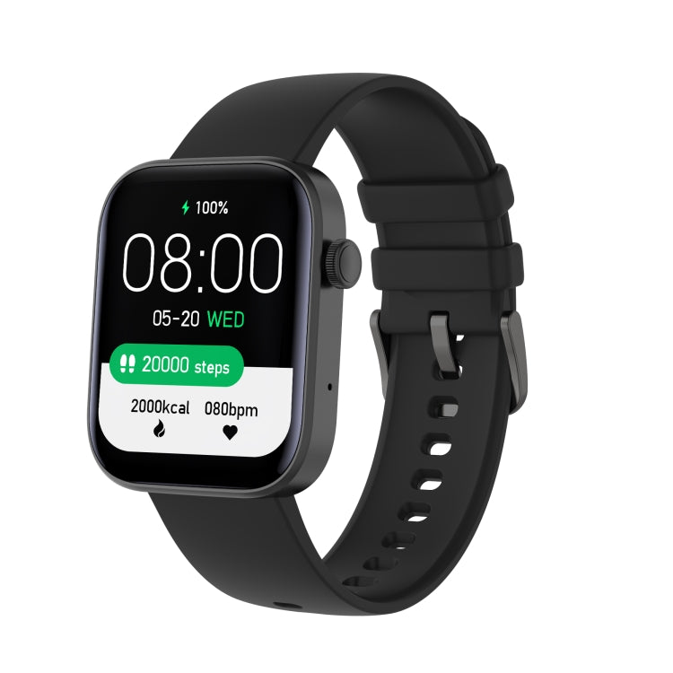 P43 Smart Watch Bluetooth con schermo TFT da 1,8 pollici, supporto per monitoraggio della frequenza cardiaca e oltre 100 modalità sportive