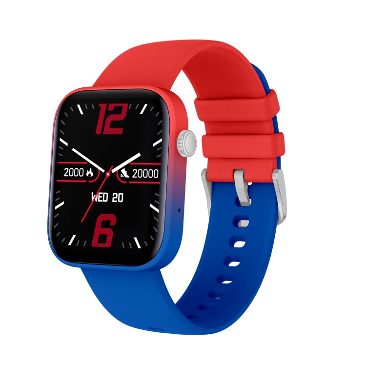 P43 Smart Watch Bluetooth con schermo TFT da 1,8 pollici, supporto per monitoraggio della frequenza cardiaca e oltre 100 modalità sportive