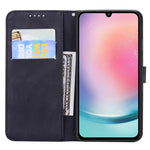 Custodia per telefono in pelle con vibrazione orizzontale in rilievo con farfalle effetto pelle retrò, For Samsung Galaxy A17 5G / A26 5G, For Samsung Galaxy A56 5G, For Samsung Galaxy A36 5G, For Samsung Galaxy A16 5G