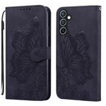 Custodia per telefono in pelle con vibrazione orizzontale in rilievo con farfalle effetto pelle retrò, For Samsung Galaxy A57 5G, For Samsung Galaxy A37 5G, For Galaxy A27 5G, For Samsung Galaxy A07 4G / A06 4G