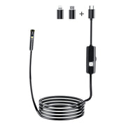 AN112 8 mm doppie lenti HD per endoscopio industriale supportano la connessione diretta del telefono cellulare, 1m Hard Tube, 2m Hard Tube, 3.5m Hard Tube, 5m Hard Tube, 10m Hard Tube