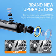 AN112 8 mm doppie lenti HD per endoscopio industriale supportano la connessione diretta del telefono cellulare, 1m Hard Tube, 2m Hard Tube, 3.5m Hard Tube, 5m Hard Tube, 10m Hard Tube