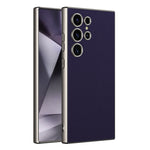 Custodia per telefono a copertura totale in pelle GKK Metal Paint Skin Feel, For Samsung Galaxy S24 Ultra 5G