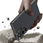 Custodia per telefono a copertura totale in pelle GKK Metal Paint Skin Feel, For Samsung Galaxy S24 Ultra 5G