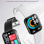 Smartwatch fitness GTS4 da 1,69 pollici, chiamata BT / frequenza cardiaca / pressione sanguigna / MET / temperatura corporea