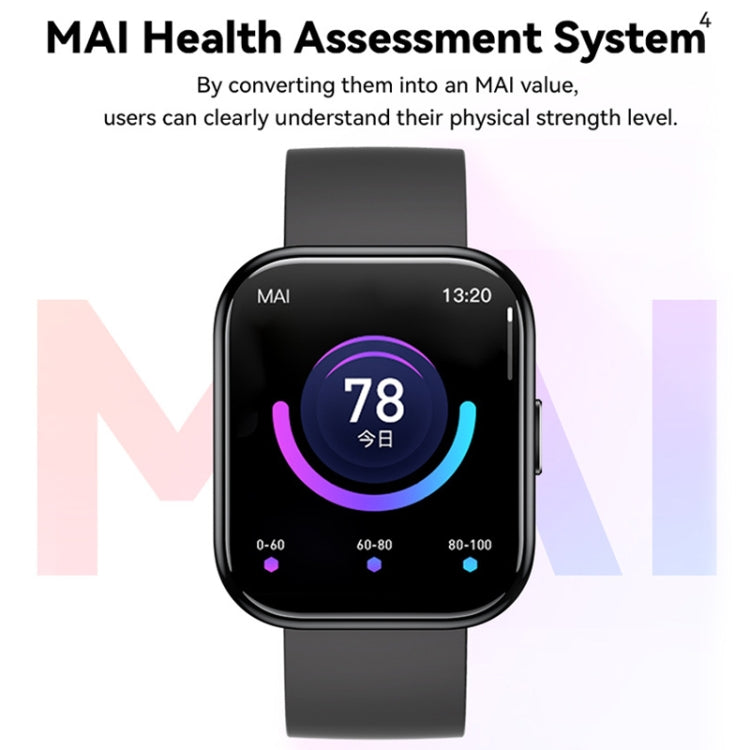 Smartwatch fitness GTS4 da 1,69 pollici, chiamata BT / frequenza cardiaca / pressione sanguigna / MET / temperatura corporea