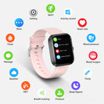 GTS5 Orologio intelligente per la salute fitness da 2,0 pollici, chiamata BT / Frequenza cardiaca / Pressione sanguigna / MET / Glucosio nel sangue
