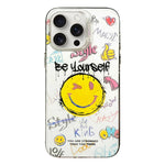 Custodia TPU PC con motivo per iPhone 15 Pro Max