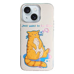 Custodia per telefono in TPU + PC con motivo colorato, For iPhone 15, For iPhone 14