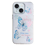 Custodia per telefono in TPU + PC con motivo colorato, For iPhone 15, For iPhone 14