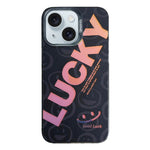 Custodia per telefono in TPU + PC con motivo colorato, For iPhone 15, For iPhone 14